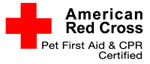 Pet first aid and CPR logo