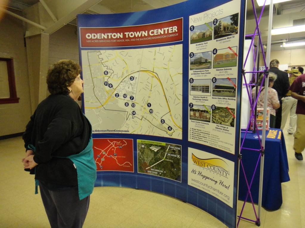 Volunteer Reading About Odenton